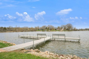 Lake Home with Scenic View, Private Pier, and Hot Tub